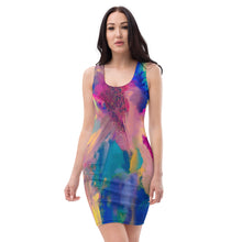 Load image into Gallery viewer, &quot;Wild Heart&quot; Abstract Painting Dress
