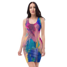 Load image into Gallery viewer, "Wild Heart" Abstract Painting Dress
