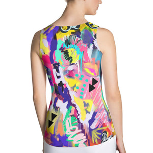 Abstract Colors Tank Top