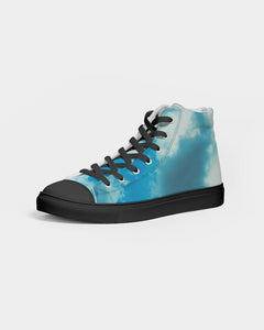 Sky Eye Women's Hightop Canvas Shoe - Black