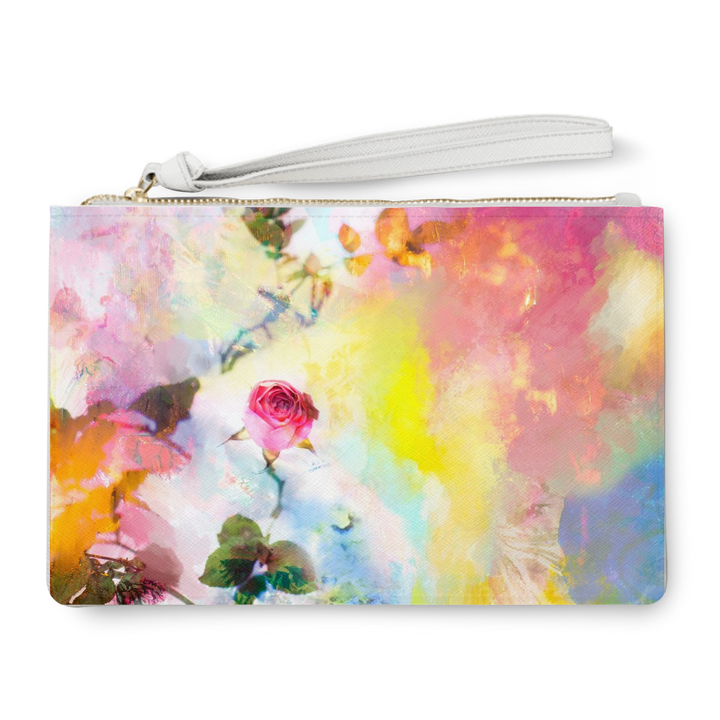Resilient Rose Clutch Bag