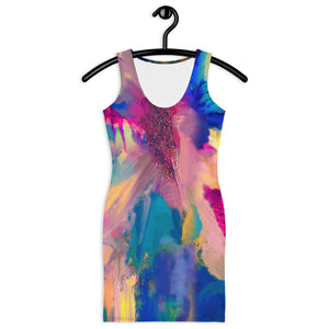 "Wild Heart" Abstract Painting Dress