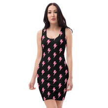 Load image into Gallery viewer, Pink Lightning Bolts Dress
