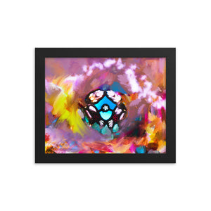 “Living Light” 8x10 inch framed print