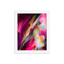 Load image into Gallery viewer, “Neon Moonlight” framed print
